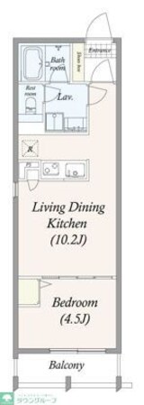 GRAN PASEO三宿の物件間取画像